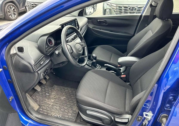 Hyundai i20 cena 65900 przebieg: 62447, rok produkcji 2022 z Piechowice małe 352